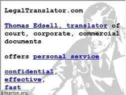 Sites similar to legaltranslator.com