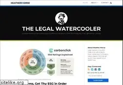 Sites similar to legalwatercoolerblog.com