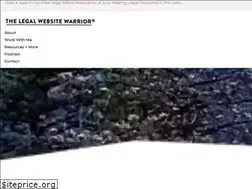 Sites similar to legalwebsitewarrior.com