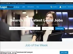 Sites similar to legalweekjobs.com