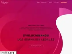 Sites similar to legalys.com