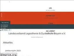 Sites similar to legasthenie-bayern.de