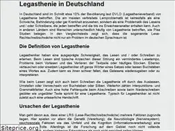 Sites similar to legasthenie-deutschland.de