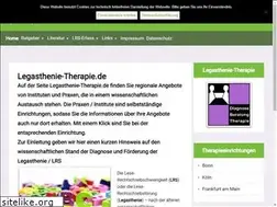 Sites similar to legasthenie-therapie.de