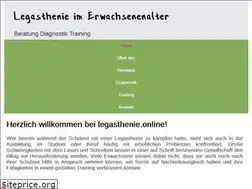 Sites similar to legasthenie.online