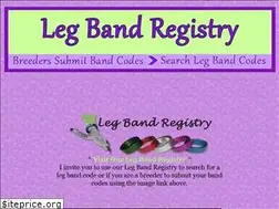 Sites similar to legbandregistry.com