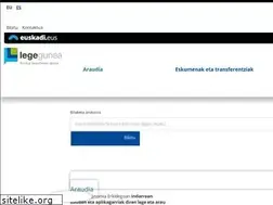 Sites similar to legegunea.euskadi.eus