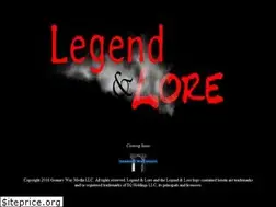 Sites similar to legendandlore.com