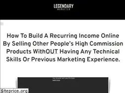 Sites similar to legendaryaffiliatesystem.com