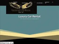 Sites similar to legendarycarrental.com