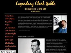 Sites similar to legendaryclarkgable.com