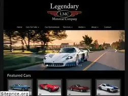 Sites similar to legendarymotorcar.com