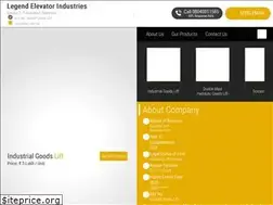 Sites similar to legendelevatorind.in