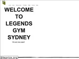 Sites similar to legendsgym.online