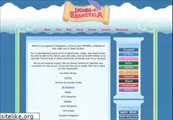 Sites similar to legendsofequestria.com