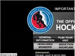 Sites similar to legendsofhockey.net