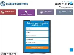Sites similar to legendsolicitors.org