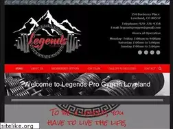 Sites similar to legendsprogym.com