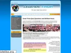Sites similar to legendstrivia.co.nz