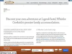 Sites similar to legendswhistler.com