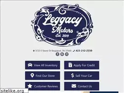 Sites similar to leggacymotors.com