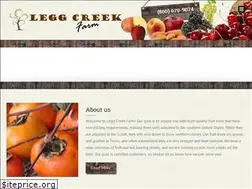 Sites similar to leggcreekfarm.com