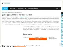Sites similar to leggingminceur.net
