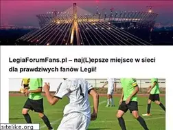 Sites similar to legiaforumfans.pl