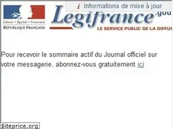 Sites similar to legifrance.gouv.fr
