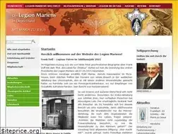 Sites similar to legion-mariens.de