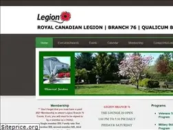 Sites similar to legion76.ca