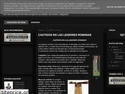 Sites similar to legionarioderoma.blogspot.com