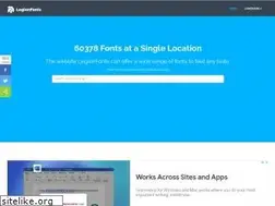 Sites similar to legionfonts.com