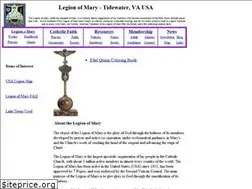 Sites similar to legionofmarytidewater.com