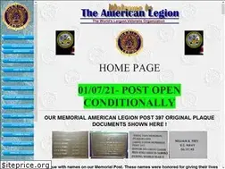 Sites similar to legionpost397.org