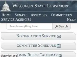 Sites similar to legis.wisconsin.gov