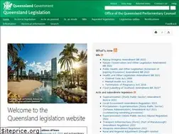 Sites similar to legislation.qld.gov.au
