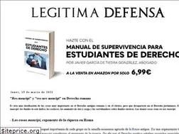 Sites similar to legitimadefensa.es