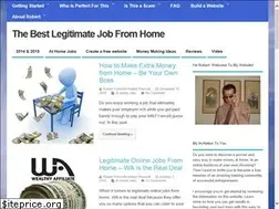 Sites similar to legitimatejobfromhome.com