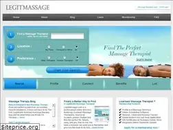 Sites similar to legitmassage.com