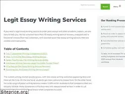 Sites similar to legitwritingservices.com