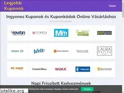 Sites similar to legjobbkuponok.org