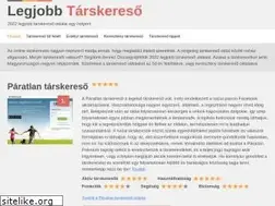 Sites similar to legjobbtarskereso.hu