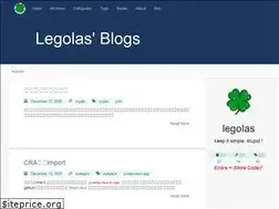 Sites similar to legolasng.github.io