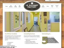 Sites similar to legourmetfactory.com