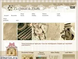 Sites similar to legrenierdelisette.com