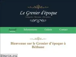 Sites similar to legrenierdepoque.com