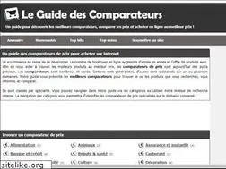 Sites similar to leguidedescomparateurs.com