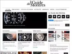 Sites similar to leguidedesmontres.com