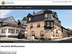 Sites similar to lehesten.de